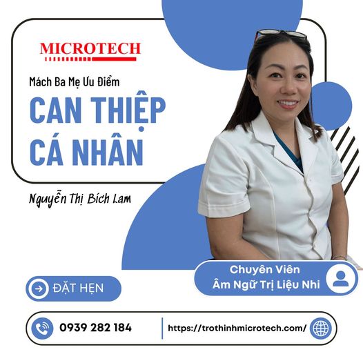 Ưu điểm can thiệp cá nhân cho trẻ chậm nói