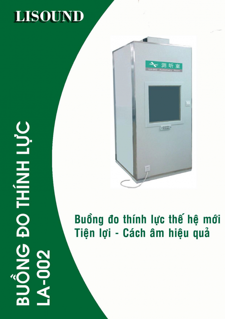 Lisound – Buồng đo thính lực – LA-002